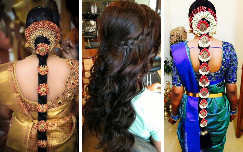 Top Telugu Bridal Hairstyle Every Bride Should Try - Bubbles Blog Top Telugu Bridal Hairstyle Every Bride Should Try - Bubbles Blog